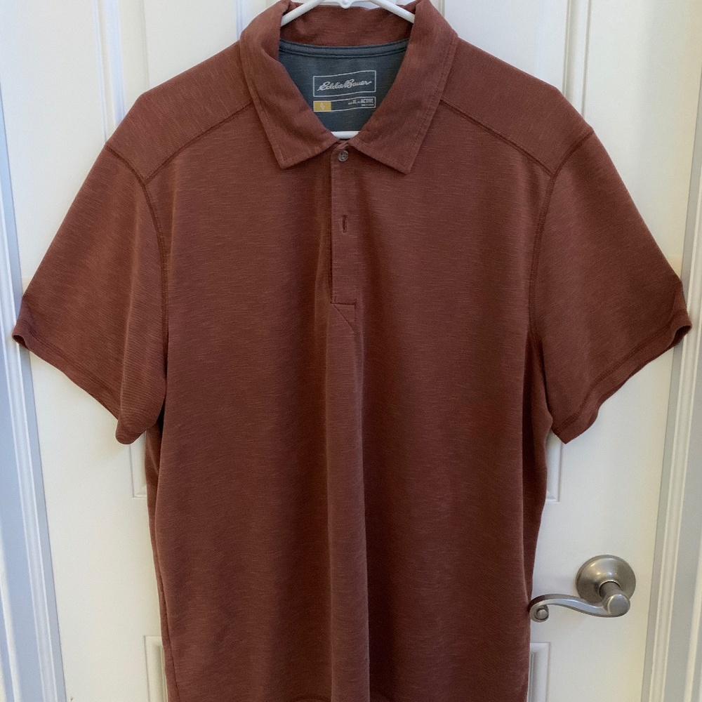 Eddie Bauer - Polo - Rust - XL